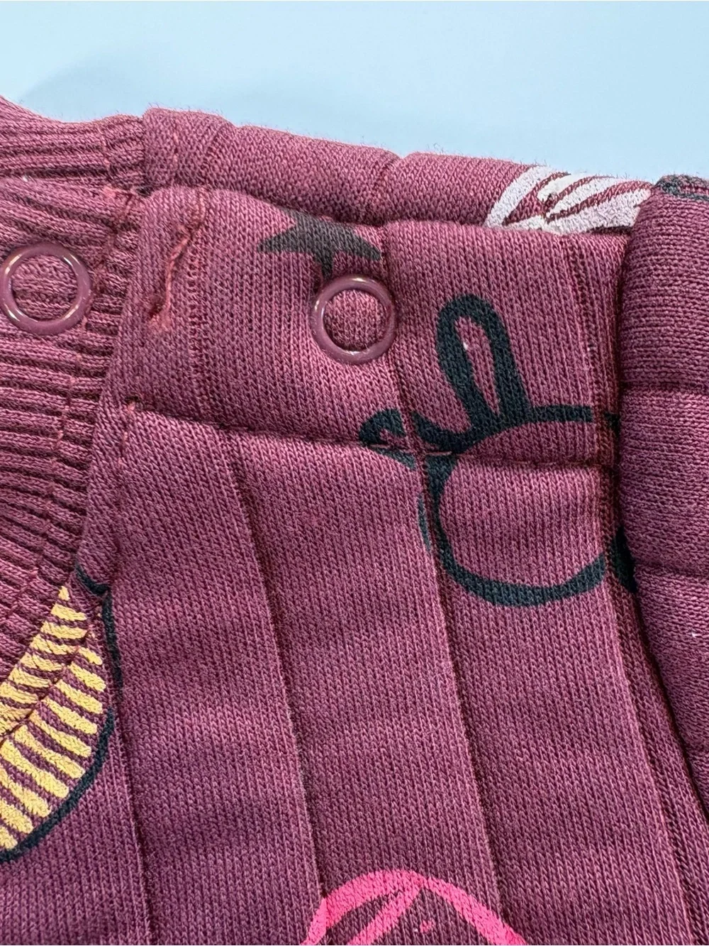 Harry Potter Kids Burgundy Print Quilted Pullover
